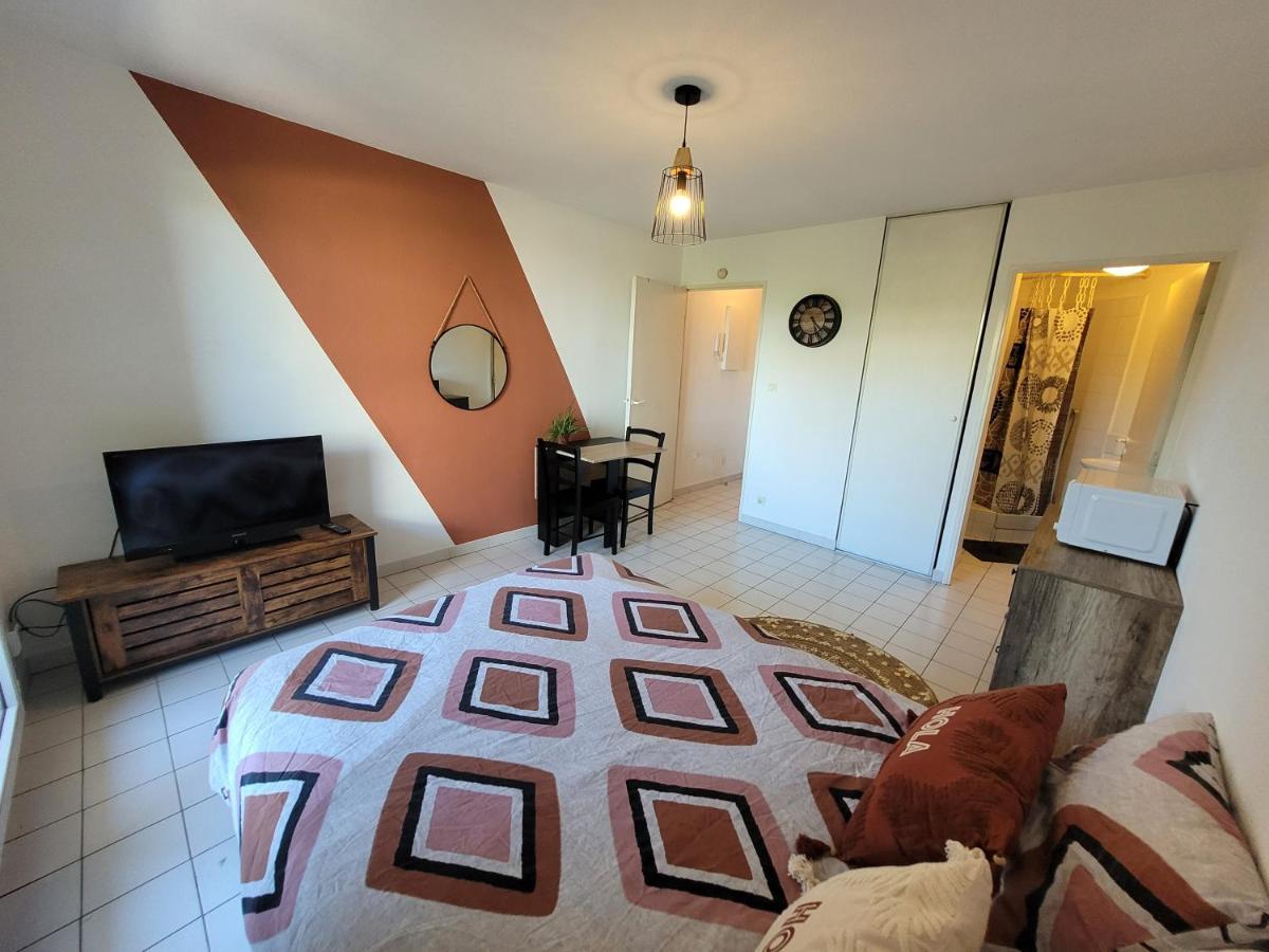 Charmant Studio Vue Sur Les Berges Du Lez Daire Montpellier Dış mekan fotoğraf